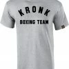 KRONK Boxing Team Regular Fit T Shirt Sports Grey CLOTHING