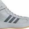 ADIDAS-JUNIOR GREY HVC K BOXING BOOTS