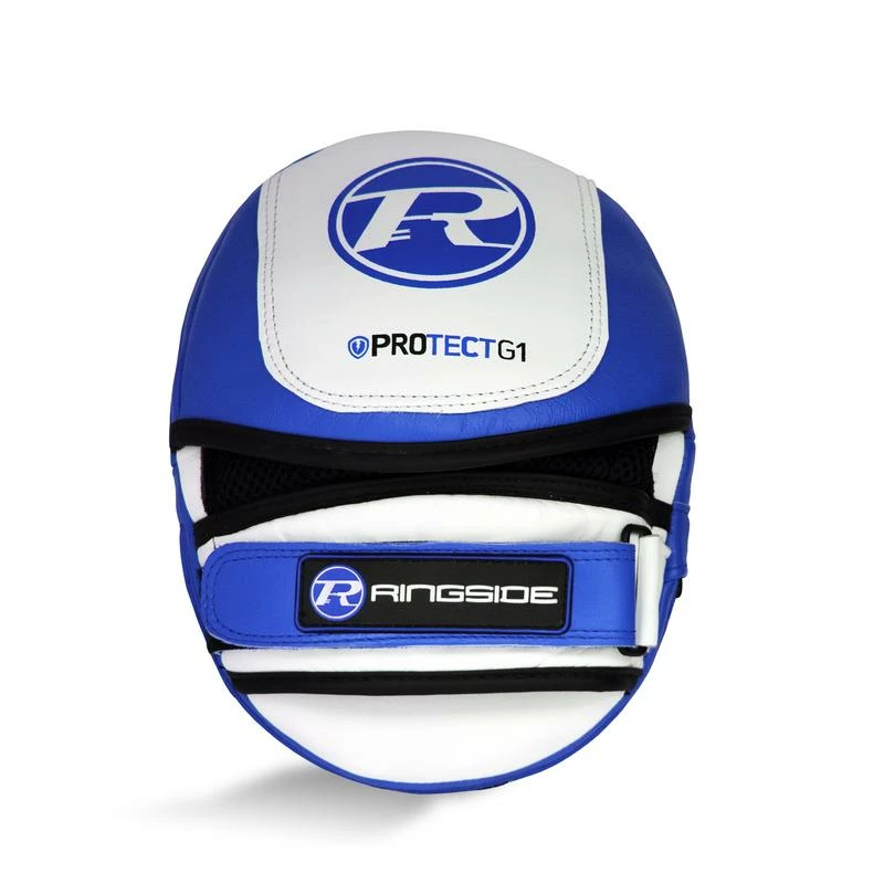 RINGSIDE PROTECT G1 FOCUS PADS ROYAL / WHITE / BLACK 1 RINGSIDE PROTECT G1 FOCUS PADS ROYAL / WHITE / BLACK