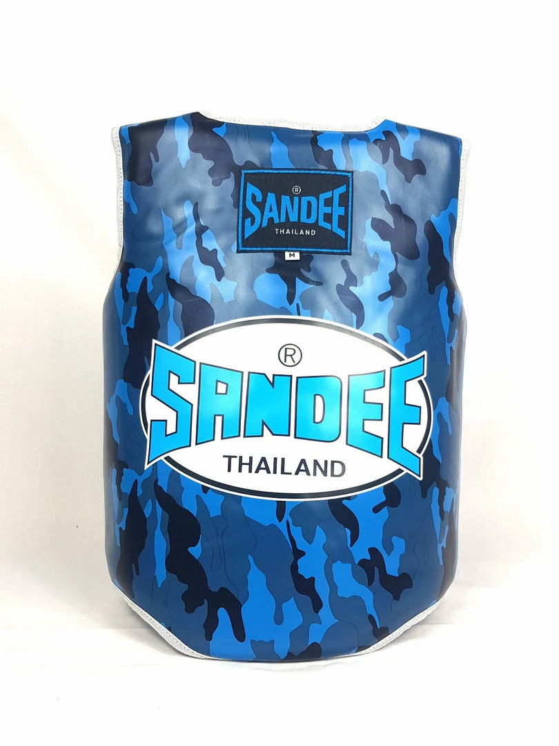 Sandee Camo Blue & White Synthetic Leather Authentic Body Shield 1 Sandee Camo Blue & White Synthetic Leather Authentic Body Shield