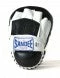 MUAY THAI Sandee Leather Black & White Curved Focus Mitt
