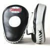 MUAY THAI Sandee Leather Black & White Curved Focus Mitt