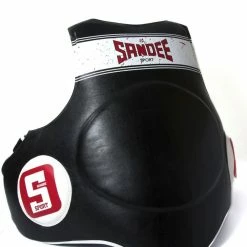 COACHES BODY STRIKE SHIELDS Sandee Sport Black & White Synthetic Leather Full Body Pad