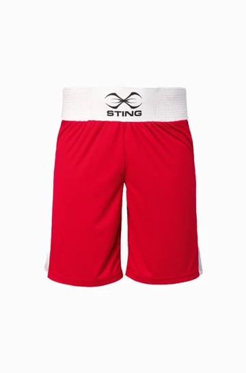 STING COMPETITION UNISEX SHORTS RED 1 STING COMPETITION UNISEX SHORTS RED