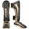 VENUM ELITE SHIN GUARDS - DARK CAMO/GOLD
