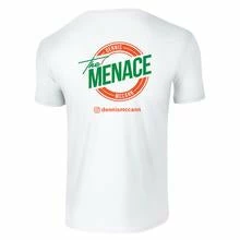 Dennis McCann MENACE T-SHIRT WHITE