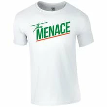 Dennis McCann MENACE T-SHIRT WHITE