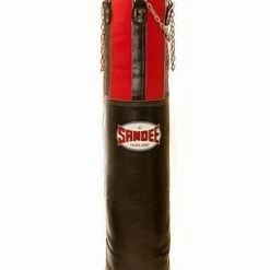 Champs Bxing Ltd SANDEE-Black & Red Half Leather Punch Bag (online Only) ACCESSORIES