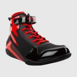 Champs Bxing VENUM GIANT LOW BOXING SHOES - BLACK/RED