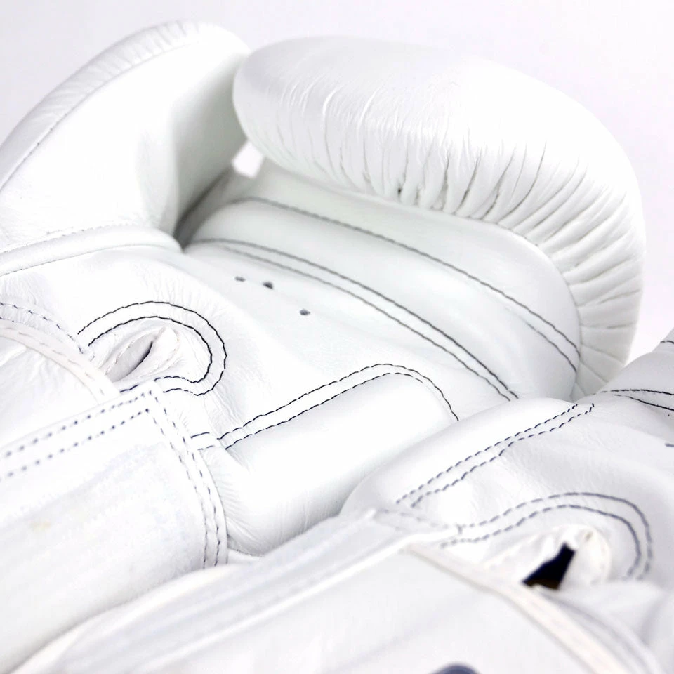 Twins White Velcro Boxing Gloves SENIOR GLOVES 3 Twins White Velcro Boxing Gloves SENIOR GLOVES