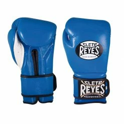 SENIOR GLOVES Cleto Reyes Velcro Sparring Gloves – Blue