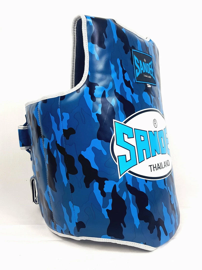 Sandee Camo Blue & White Synthetic Leather Authentic Body Shield 2 Sandee Camo Blue & White Synthetic Leather Authentic Body Shield