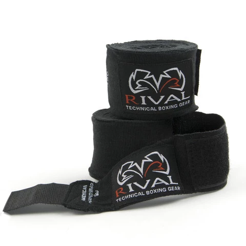 RIVAL-BLACK HAND WRAPS WRAPS & GEL PADS 1 RIVAL-BLACK HAND WRAPS WRAPS & GEL PADS