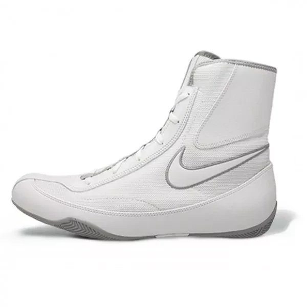 NIKE-MACHOMAI 2 BOXING BOOTS White/Grey 1 NIKE-MACHOMAI 2 BOXING BOOTS White/Grey