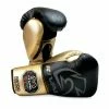 RIVAL-RS100-PROFESSIONAL BLACK/GOLD SPARRING GLOVES SENIOR GLOVES