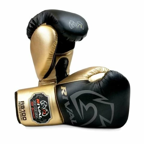 RIVAL-RS100-PROFESSIONAL BLACK/GOLD SPARRING GLOVES SENIOR GLOVES 1 RIVAL-RS100-PROFESSIONAL BLACK/GOLD SPARRING GLOVES SENIOR GLOVES