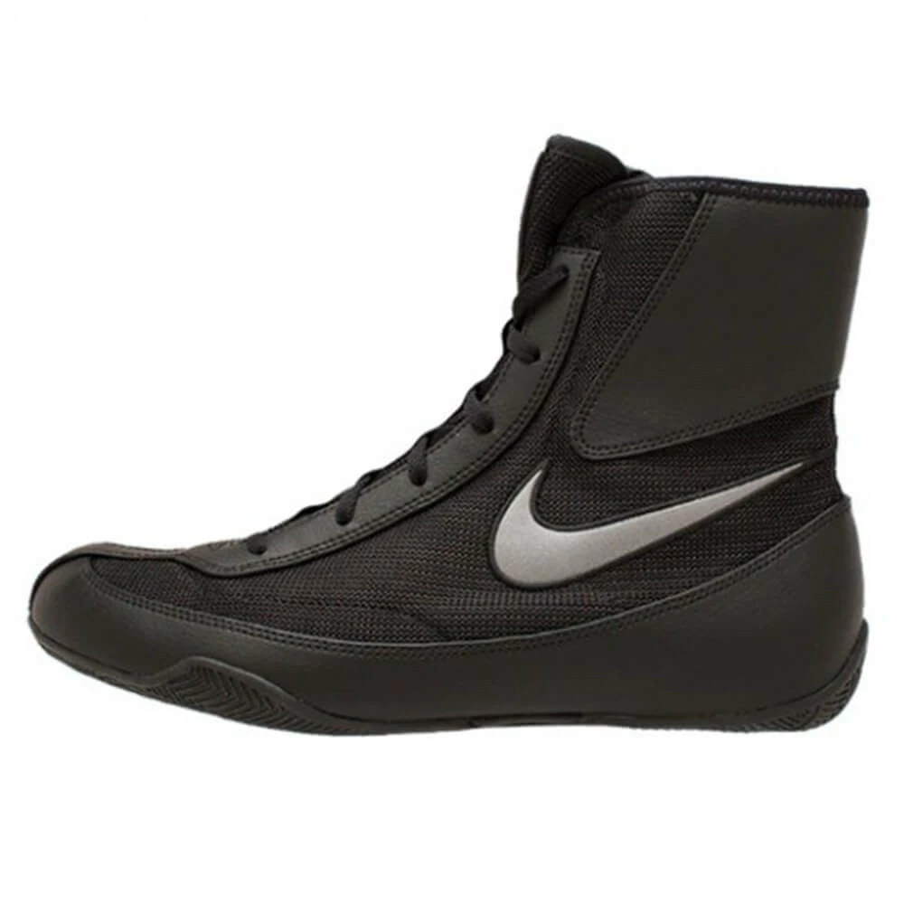 NIKE-MACHOMAI 2 BOXING BOOTS Black/Grey 1 NIKE-MACHOMAI 2 BOXING BOOTS Black/Grey