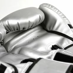 Twins Silver Synthetic Boxing Gloves SENIOR GLOVES