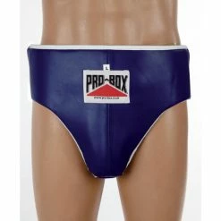 Champs Bxing Ltd HEAD & GROIN GUARDS PROBOX-BASE-SPAR PU BLUE ABDO GUARD