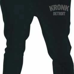 CLOTHING KRONK DETROIT JOGGERS REGULAR FIT BLACK
