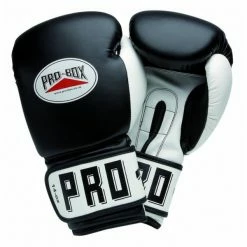 PROBOX-JUNIOR BLACK PU CLUB ESSENTIALS GLOVES JUNIOR GLOVES 4oz-8oz