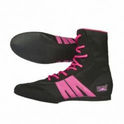 PROBOX PRO-BOX BOOTS BLACK-FUCHSIA. JUNIOR FOOTWEAR