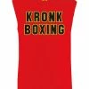 KRONK Boxing Sleeveless T Shirt Red CLOTHING