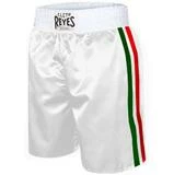 CLETO REYES SHORTS WHITE- RED, GREEN TRIM CLOTHING