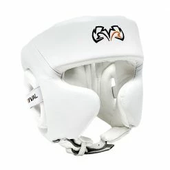 HEAD & GROIN GUARDS RIVAL RHG2 HYBRID HEADGEAR/WHITE
