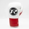 RINGSIDE SENIOR GLOVES RS2 Pro Contest Boxing Gloves WHITE/RED