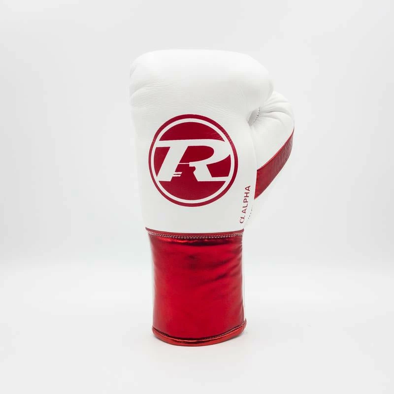 RINGSIDE SENIOR GLOVES PRO CONTEST ALPHA GLOVE WHITE/RED 1 RINGSIDE SENIOR GLOVES PRO CONTEST ALPHA GLOVE WHITE/RED