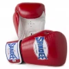 Champs Bxing Ltd SENIOR GLOVES SANDEE-Authentic Velcro Red & White Leather Boxing Glove