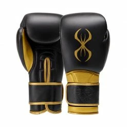 Champs Bxing SENIOR GLOVES STING- VELCRO VIPER X BLACK/GOLD SPARRING GLOVES