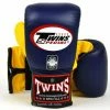 SENIOR GLOVES Twins Air Flow Bag Gloves Navy Blue-Yellow