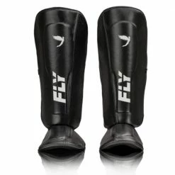 Champs Bxing Ltd Fly Spectre MMA Shin Guards - Black
