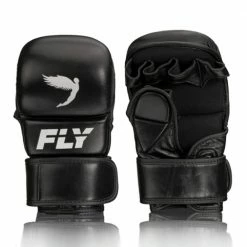 Fly- Shadow MMA Sparring Gloves Black